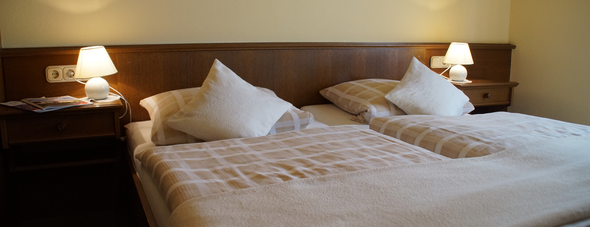 Austattung Doppelbett